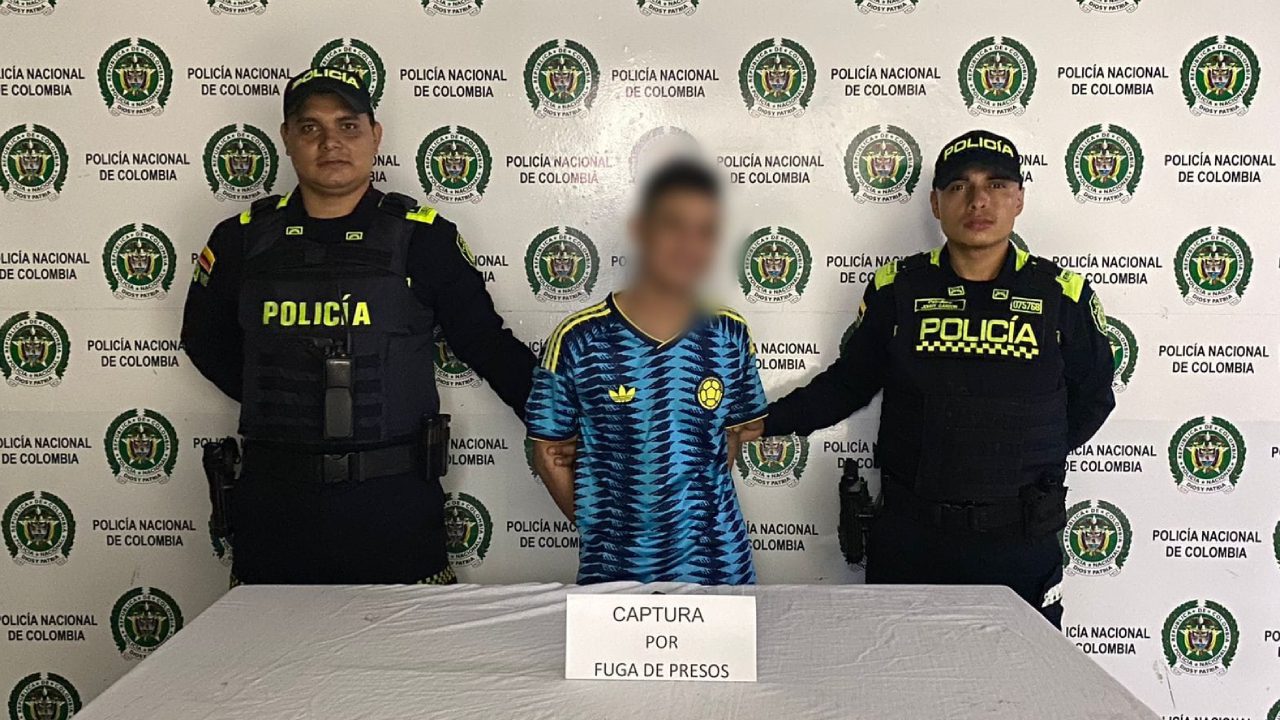 Recapturan en El Espinal a otro de los fugados de una estación de Policía 6 Recaptura Espinal